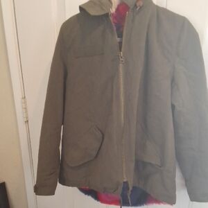 Olive Green Military Field Jacket